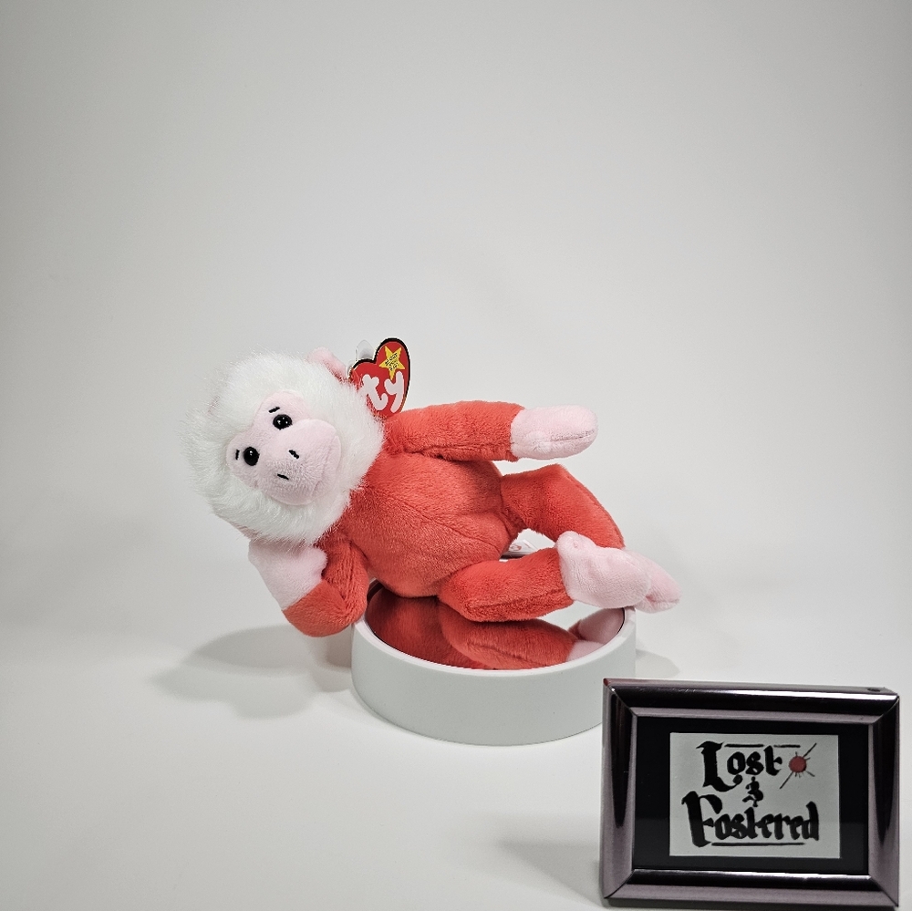 Ty Beanie Baby - Foster the Monkey 30th anniversary limited edition